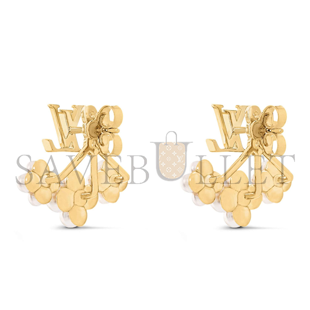 l**is V*t*n lv floragram earrings m00970